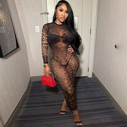 Cheetah Leopard dress