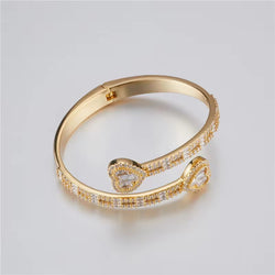 Icyy Heart Baguette bracelet