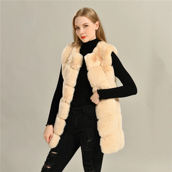 IcyyBoss Faux Fur Vest