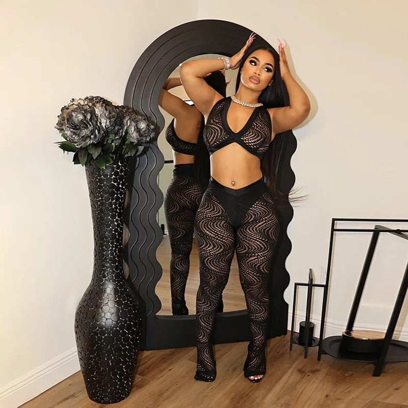 Diamond Pants Set