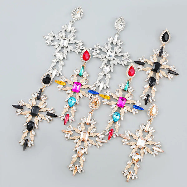 Icyy Cross earrings