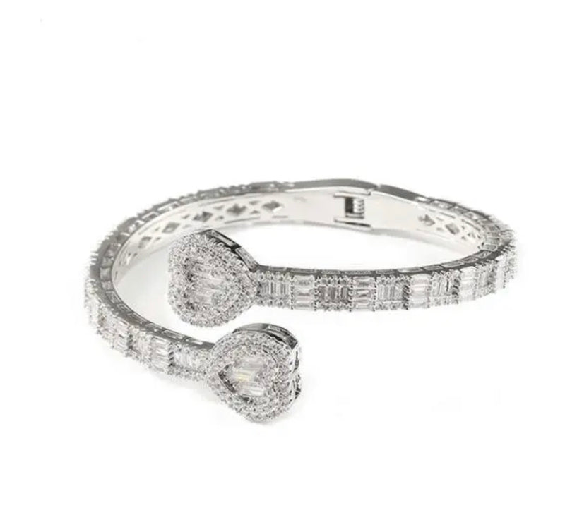 Icyy Heart Baguette bracelet